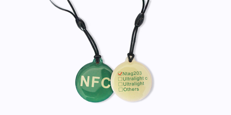 NFC 双面滴胶抗金属电子标签 